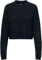 Malavi LS cropped knitted jumper, Only, Sweter