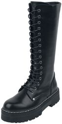 Black Boots with Heel, Black Premium by EMP, Buty
