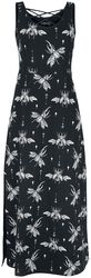 Maxi Dress with All-Over Print, Gothicana by EMP, Sukienka długa