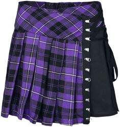 Hybrid skirt, Chemical Black, Spódnica krótka