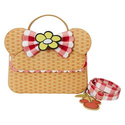 Loungefly - Minnie Picnic Basket, Mickey Mouse, Torebka