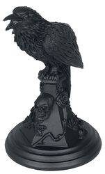 Black Raven candleholder, Alchemy England, Świecznik