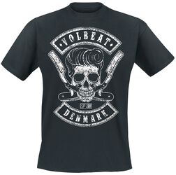Denmark Skull, Volbeat, T-Shirt