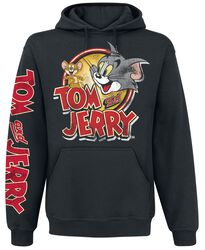 Cartoon Logo, Tom And Jerry, Bluza z kapturem