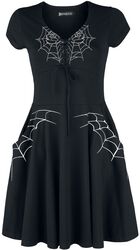 Black Widow Dress, Rockabella, Sukienka krótka