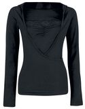 Lace Wrap Hoodie, Gothicana by EMP, Longsleeve