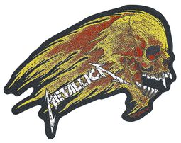 Flaming Skull, Metallica, Naszywka