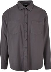 Solid flannel shirt, Urban Classics, Koszula z długim rękawem