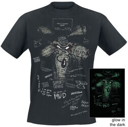 Wile E. Coyote - Inner Thoughts GITD, Looney Tunes, T-Shirt