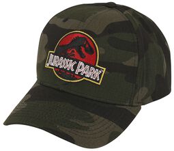 Camo Logo, Jurassic Park, Czapka