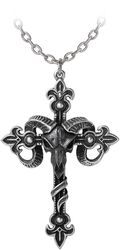 Cross of Baphomet, Alchemy Gothic, Naszyjnik