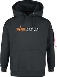 Alpha label hoodie, Alpha Industries, Bluza z kapturem