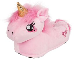 Pink Unicorn Adult Slippers, Jednorożec, Kapcie