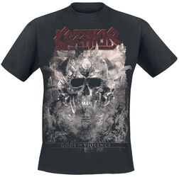 Gods Of Violence-Skulls, Kreator, T-Shirt