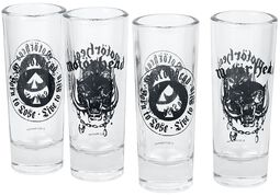Motörhead Logo, Motörhead, Zestaw kieliszków do wódki