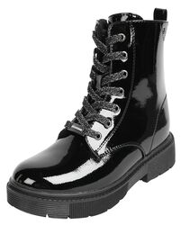 Black Patent PU Boots, Dockers by Gerli, Buty dziecięce