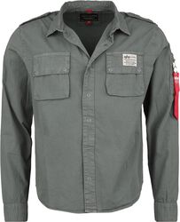 Urban Military Shirt, Alpha Industries, Koszula z długim rękawem