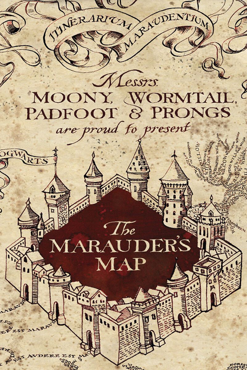 Marauder s Map  Harry Potter Po ciel  EMP