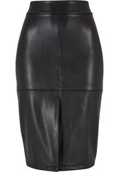 Ladies’ faux-leather pencil skirt, Urban Classics, Spódnica Medium