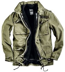 Army Field Jacket, Black Premium by EMP, Kurtka zimowa