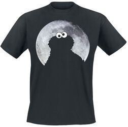 Cookie Monster - Moonnight, Ulica Sezamkowa, T-Shirt