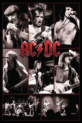 Live - (Collage), AC/DC, Plakat