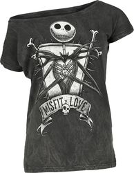 Jack Skellington - Misfit Love, Miasteczko Halloween, T-Shirt