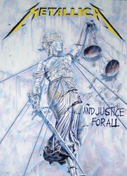 And Justice For All, Metallica, Plakat