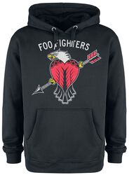 Amplified Collection - Eagle Tattoo, Foo Fighters, Bluza z kapturem