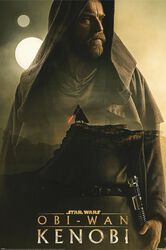 Obi-Wan Kenobi (light vs dark), Star Wars, Plakat