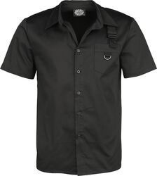 Black Shirt, H&R London, Koszula z krótkim rękawem