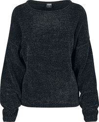 Ladies Oversize Chenille Sweater, Urban Classics, Bluza