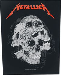 Skulls, Metallica, Naszywka na plecy