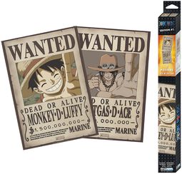 Wanted, One Piece, Plakat