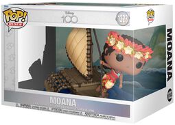 Disney 100 - Moana (POP! Rides Super Deluxe) vinyl figure 1323, Moana, Funko Pop!