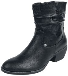 Black Boots with Heel, Black Premium by EMP, Buty