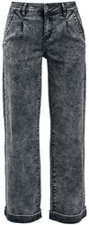 Grey Marlene trousers, Black Premium by EMP, Jeansy