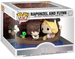 Disney 100 - Rapunzel and Flynn (POP! Moment) vinyl figure 1324, Zaplątani, Funko Movie Moments