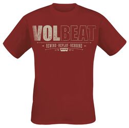 Distressed Logo, Volbeat, T-Shirt