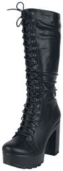 Platform lace-up boots, Gothicana by EMP, Buty wiązane