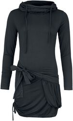High-neck dress, Black Premium by EMP, Sukienka krótka
