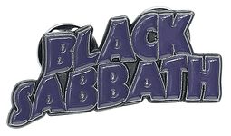 Purple Wavy Logo, Black Sabbath, Przypinka