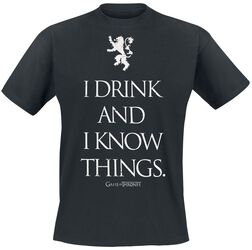 I Drink And I Know Things, Gra o Tron, T-Shirt