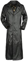 Gothicana X The Crow leather coat, Gothicana by EMP, Płaszcz skórzany