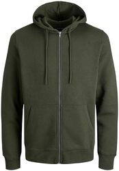 Star basic zip hoodie NOOS, Jack & Jones, Bluza z kapturem rozpinana