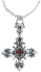 St. Lucifer's - Red Blood Cross, Alchemy Gothic, Naszyjnik