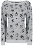 Skully Sweatshirt, Full Volume by EMP, Bluza