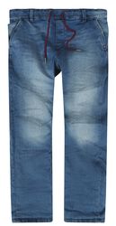 Mens Pull On Trousers, Sublevel, Jeansy